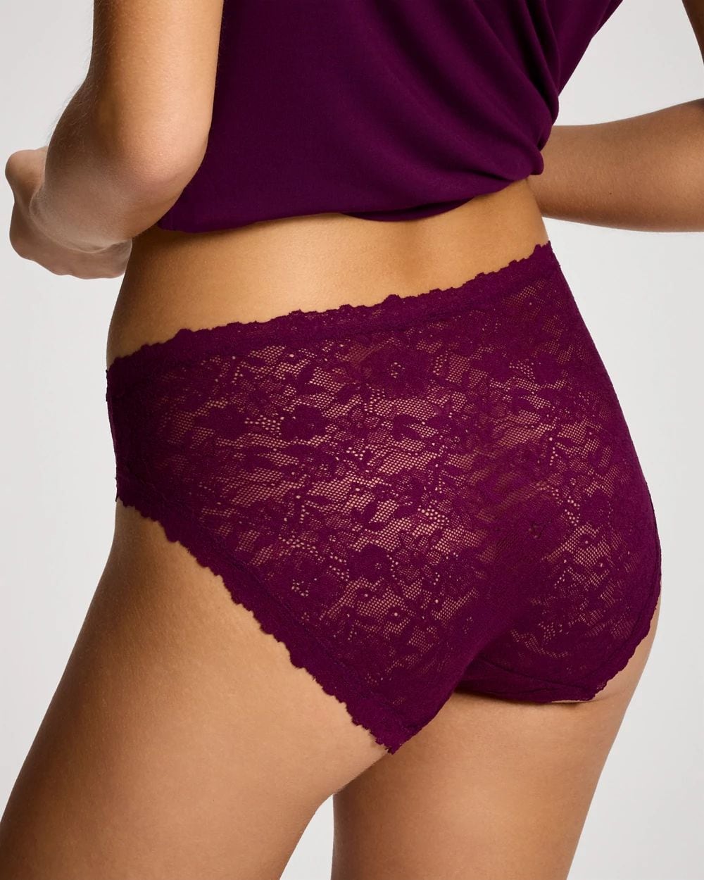 Perfect Lace High-Leg Panty click to view larger image.