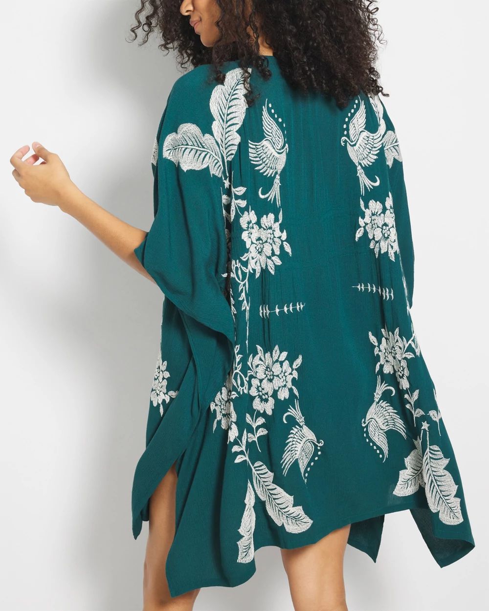 Soma Swim Embroidered Cover-Up