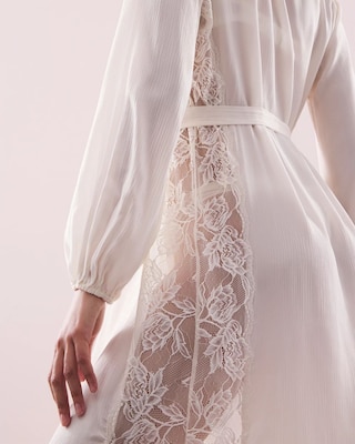 Soma's Sexiest Silk Chiffon Long Robe click to view larger image.