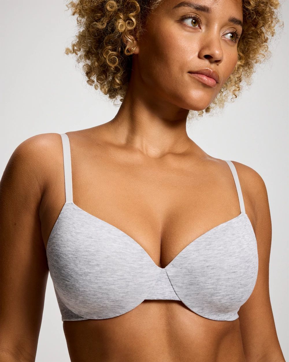 Modern Cotton Perfect Coverage Bra click to view larger image.