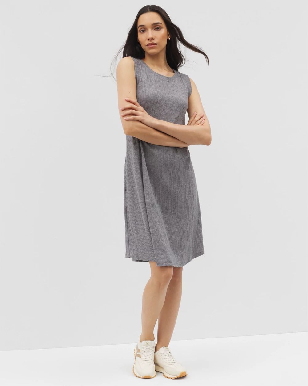 Rib Lounge Short Dress