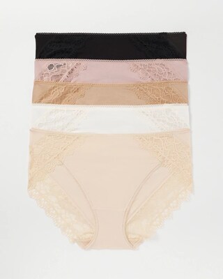 Lace High-Leg 5 Pack