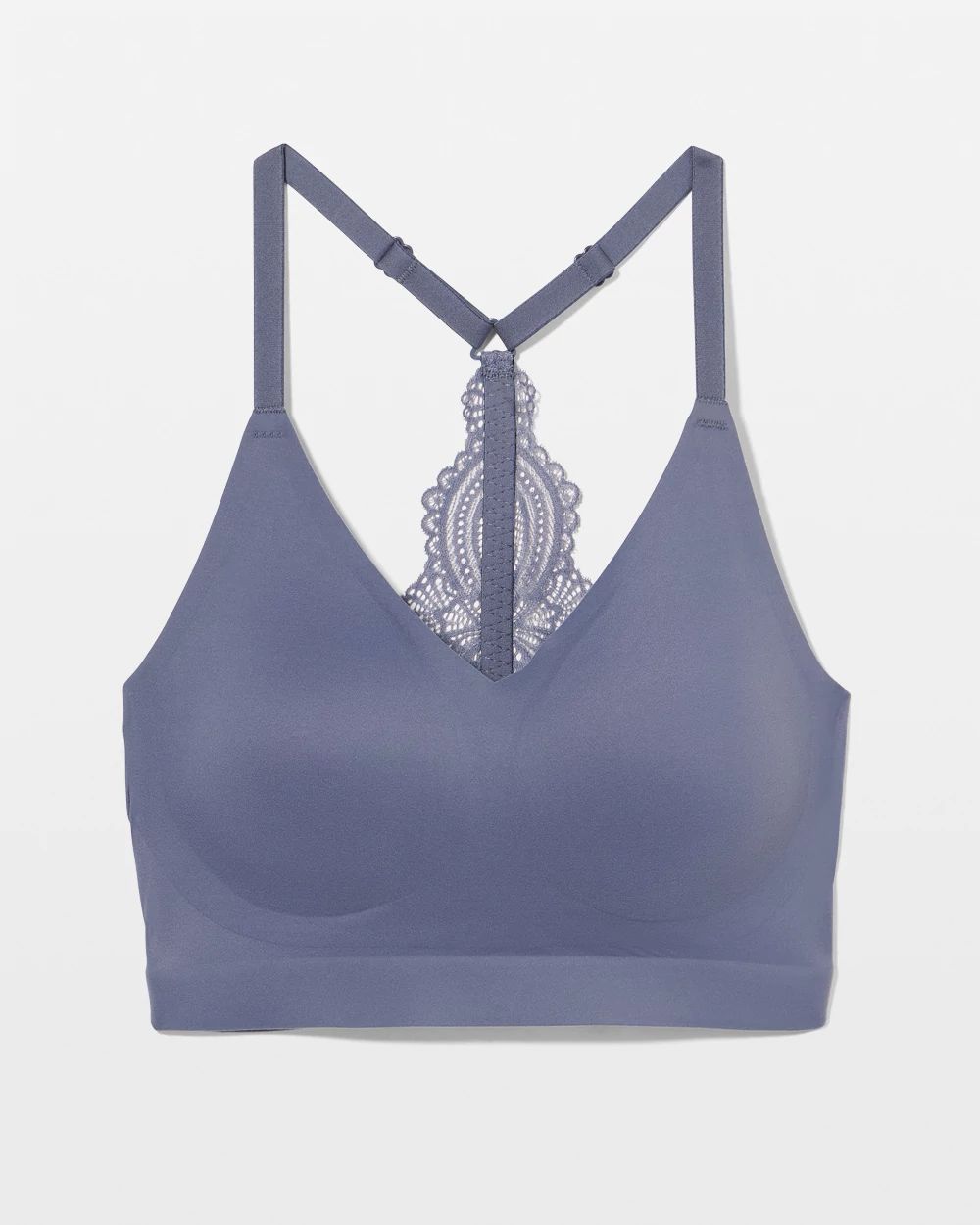 Enbliss Racerback Bralette with Lace Back