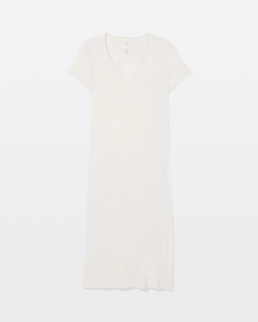 Cool Nights Slub Short Sleeve Long Sleepshirt