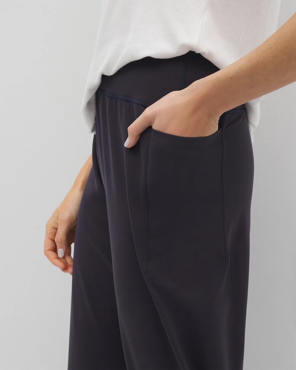 High-Waist Wide-Leg Pants