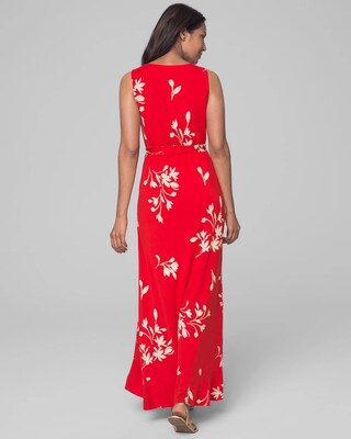 Soft Support Ruffle Border Maxi Dress