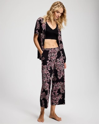 Cropped Pajama Pants
