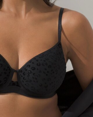 Flocked Animal Perfect Coverage Bra