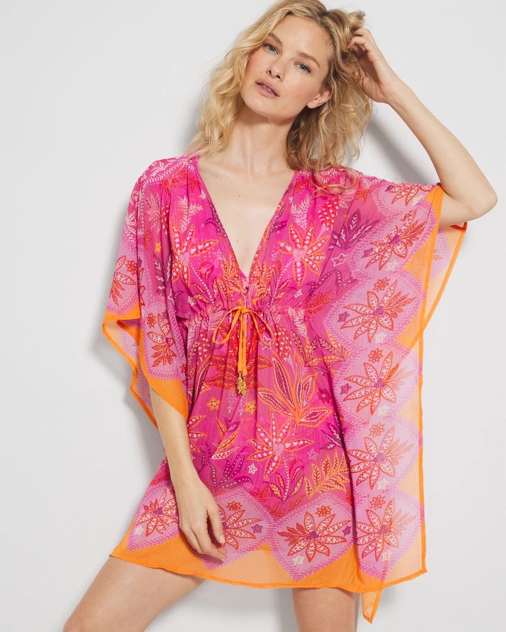 Bleu Rod Desert Bloom Caftan
