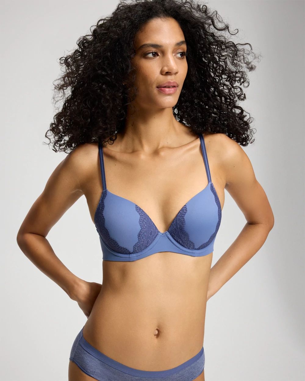 Enchanting Lace Trim Bra