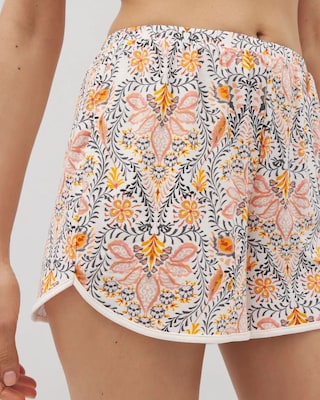 Printed Pajama Short click to view larger image.