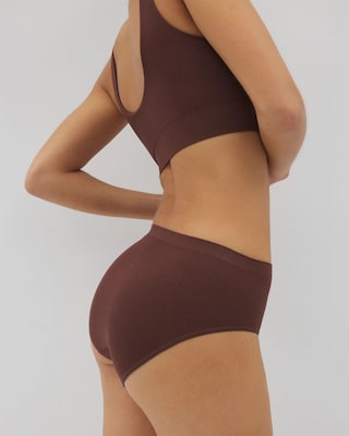 Seamless Rib High-Leg Panty click to view larger image.