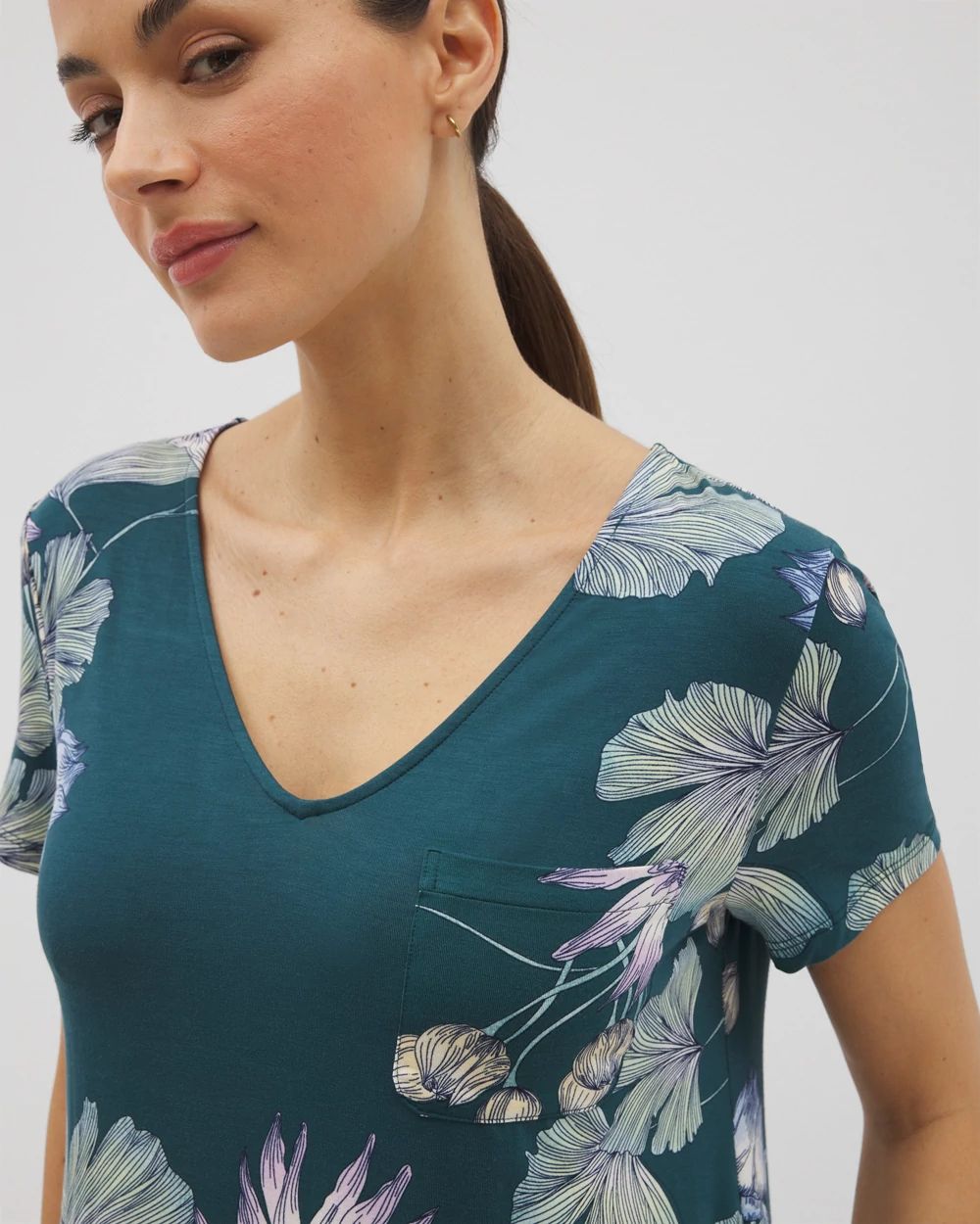 Cool Nights Short Sleeve Sleepshirt