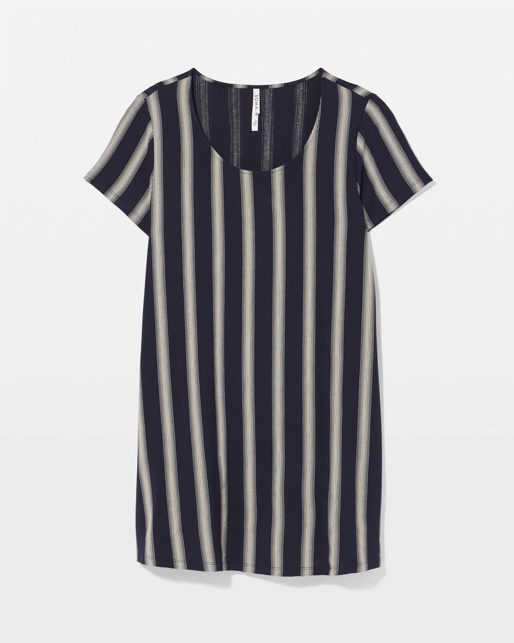 Cool Nights Short Sleeve Scoop Neck Sleepshirt