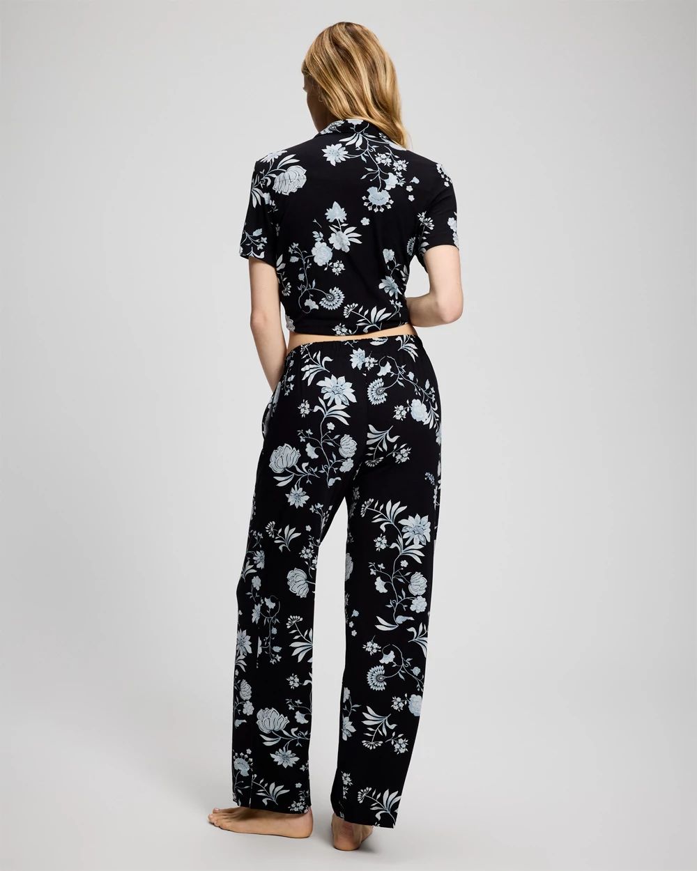 Printed Pajama Pants click to view larger image.