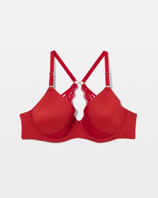 Perfect Coverage Convertible Bra with Lace back click to view larger image.