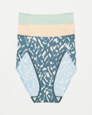 Tummy High-Leg Brief Panty 3 Pack