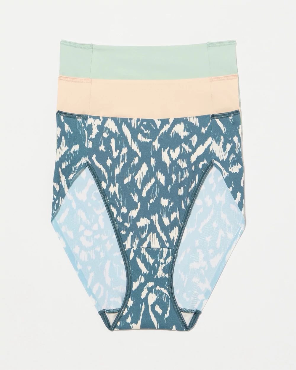 Tummy High-Leg Brief Panty 3 Pack