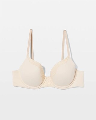 Embraceable Perfect Coverage Bra with Crochet Lace click to view larger image.