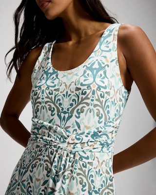 Draped Empire Short Bra Dress click to view larger image.