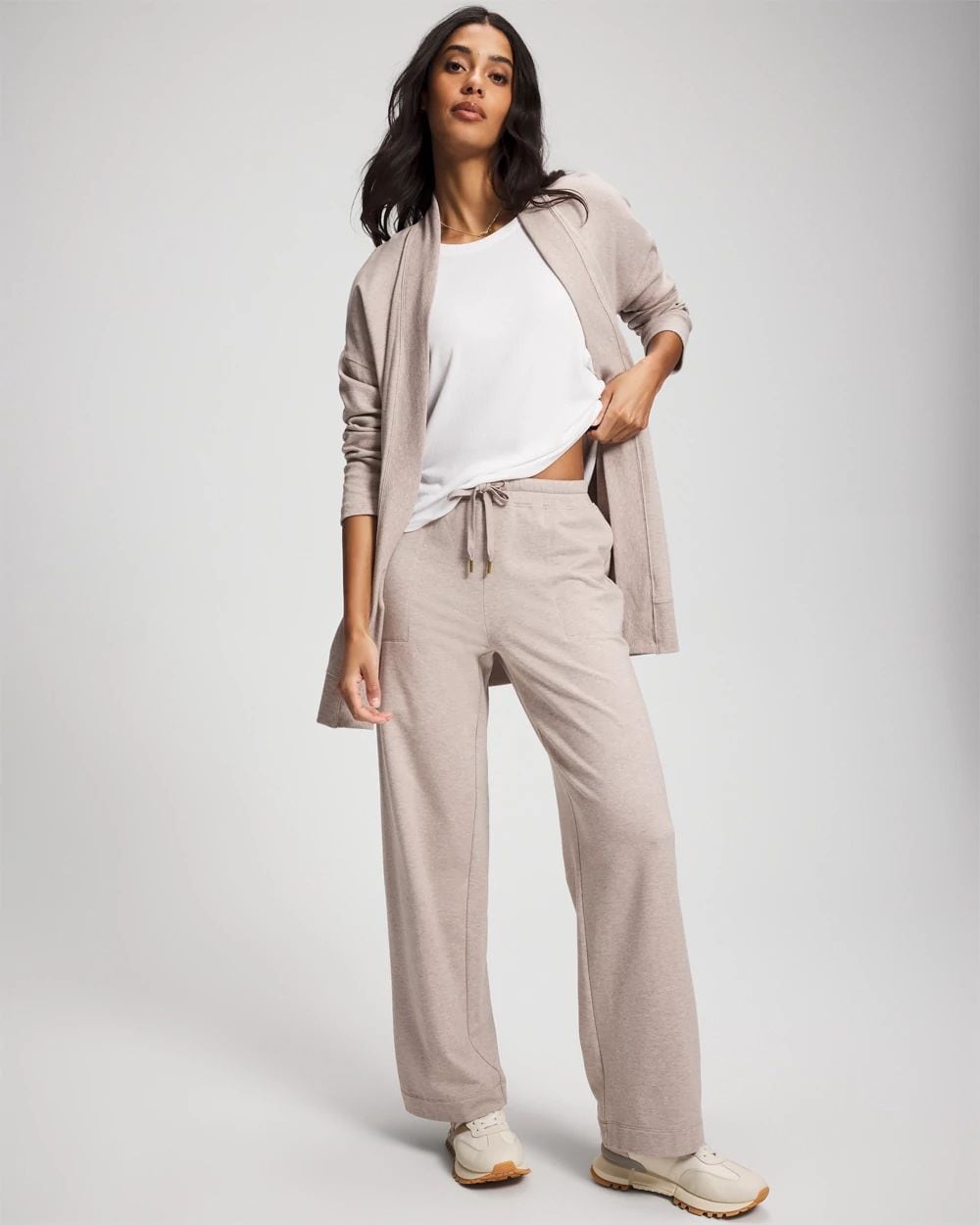 Essential Terry Straight Leg Pants