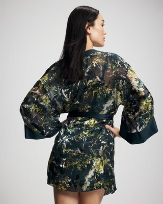 Soma’s Sexiest Silk Burnout Robe click to view larger image.