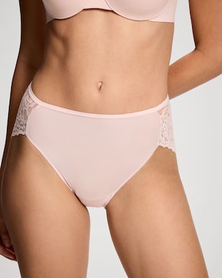 Lace Back High-Leg Panty click to view larger image.