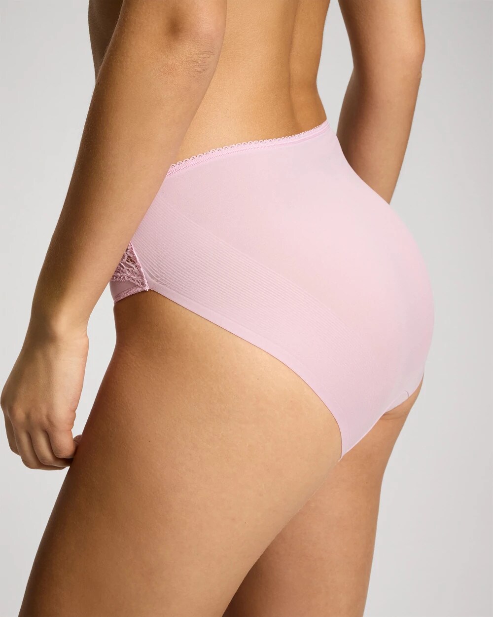 High-Leg Panty with Lace