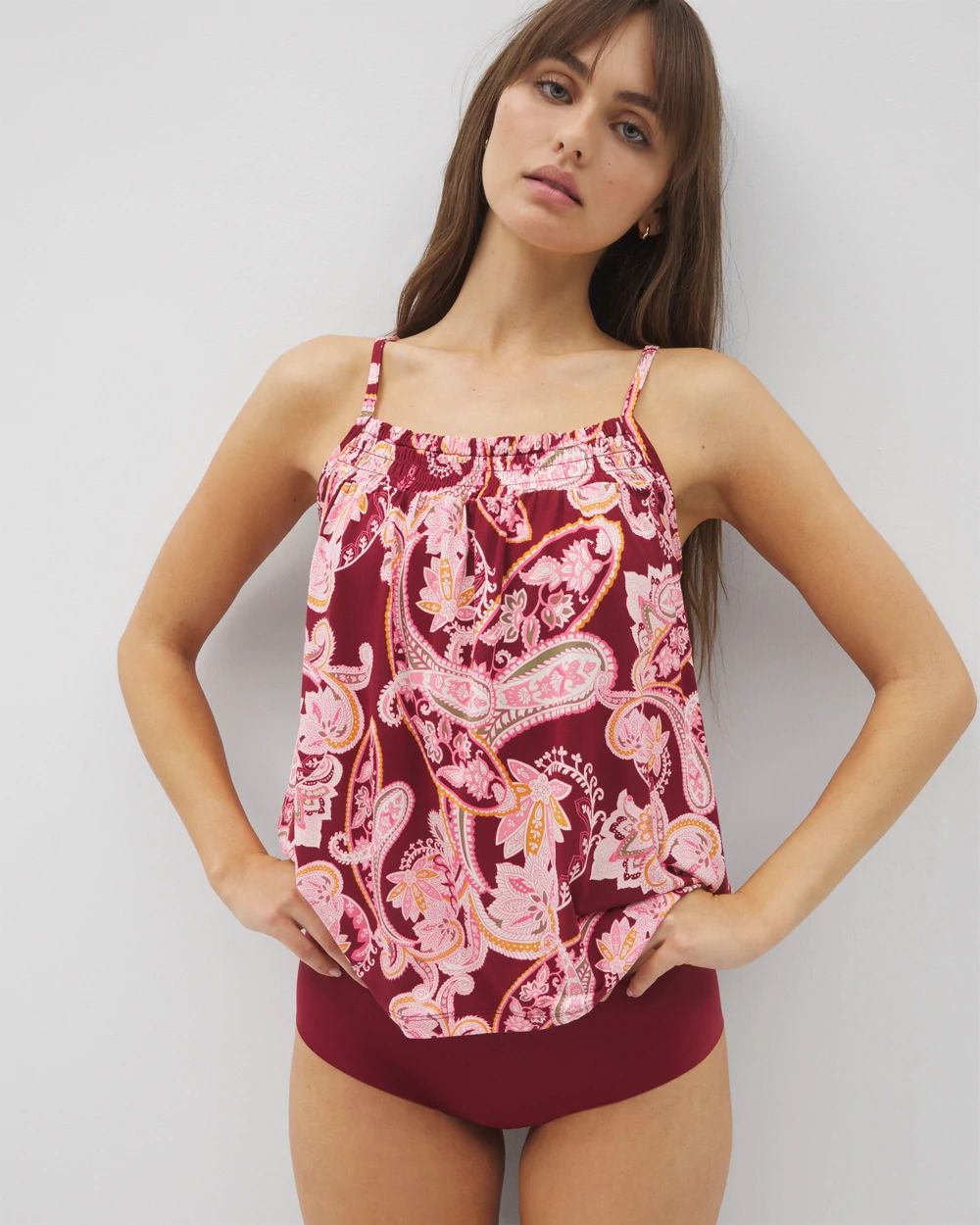 Cool Nights Smocked Pajama Cami