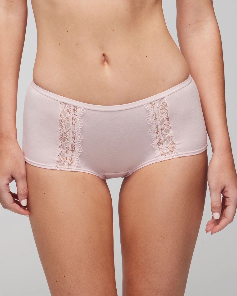Boyshort Panty with Enchanting Lace