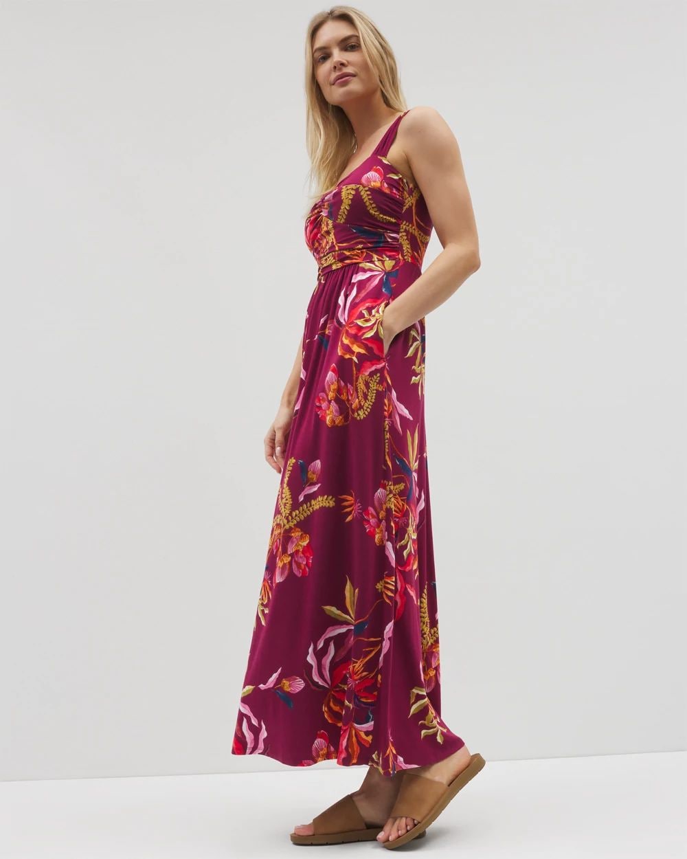 Soft Jersey Bahia Maxi Bra Dress