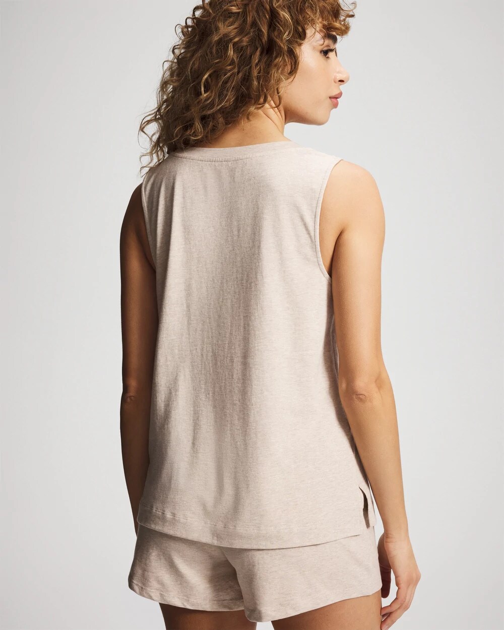 V-Neck Relaxed Fit Pajama Tank