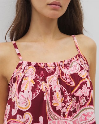 Smocked Pajama Cami click to view larger image.