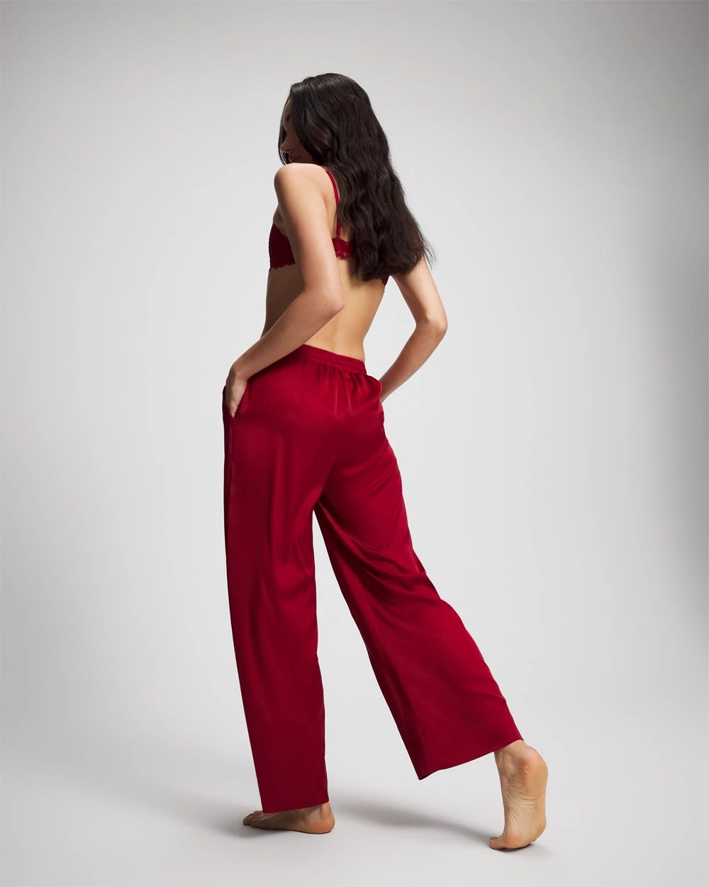 Satin Pajama Pants