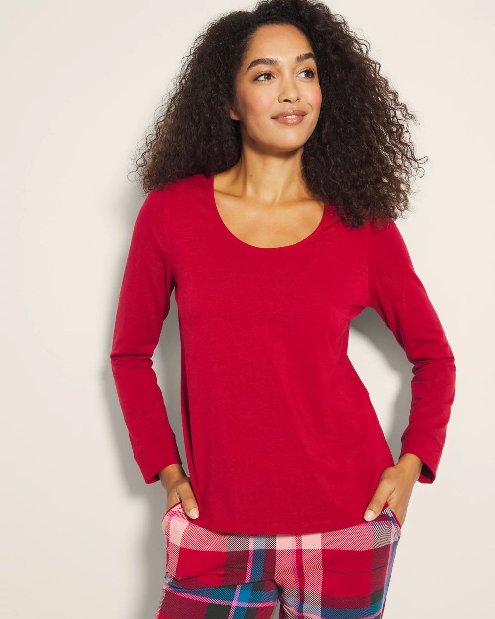 Embraceable Long-Sleeve Pajama Top