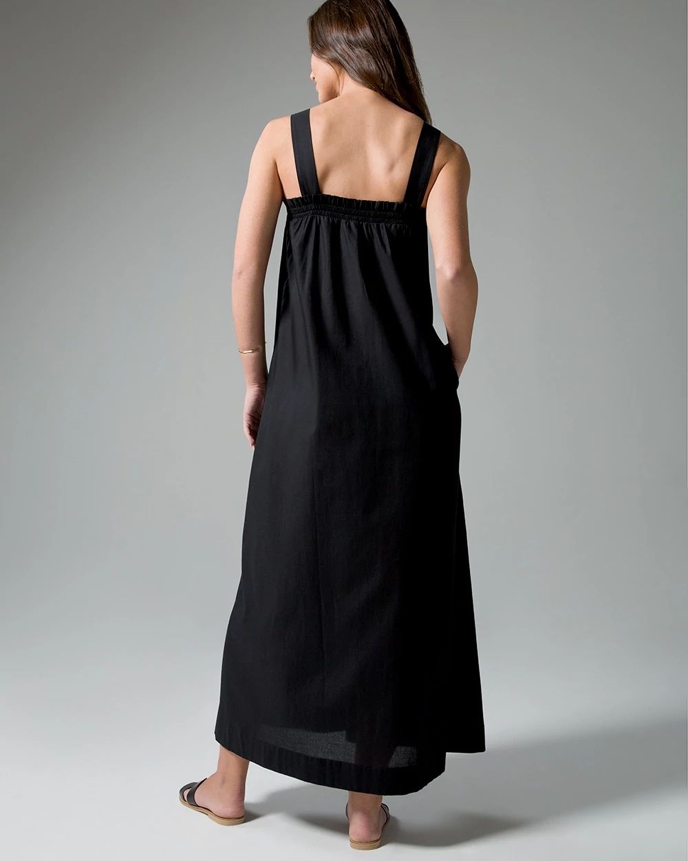 Cotton Tank Maxi Bra Dress