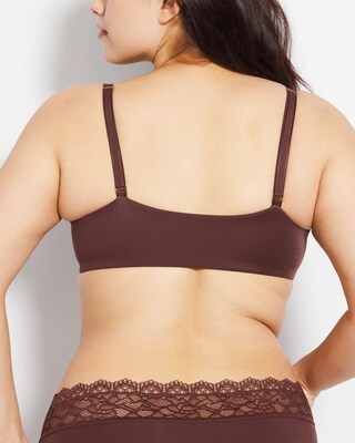 Push-Up Front-Close Bra with Lace click to view larger image.