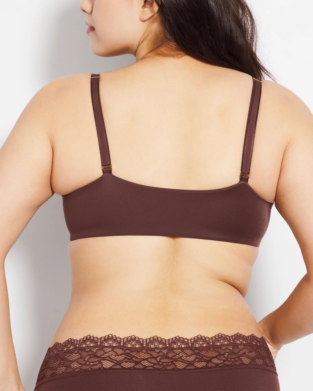 Embraceable Push-Up Front-Close Bra with Lace