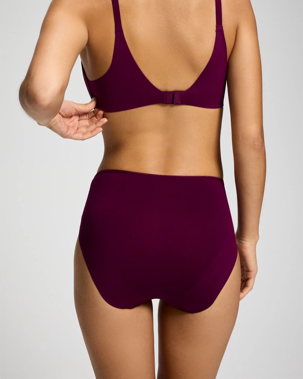 Modern Brief Panty with Lace click to view larger image.