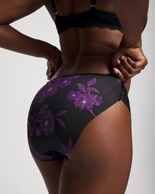 Bikini Panty with Lace click to view larger image.