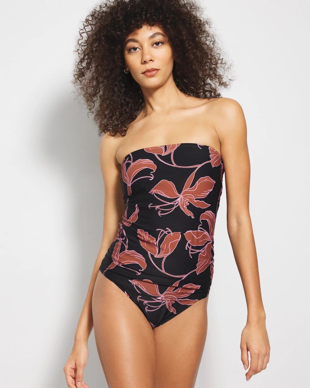Soma Swim Bandeau Tankini Top