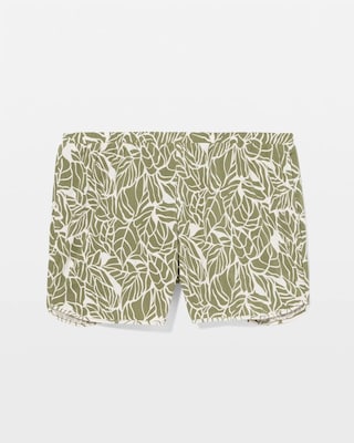 Printed Pajama Short click to view larger image.