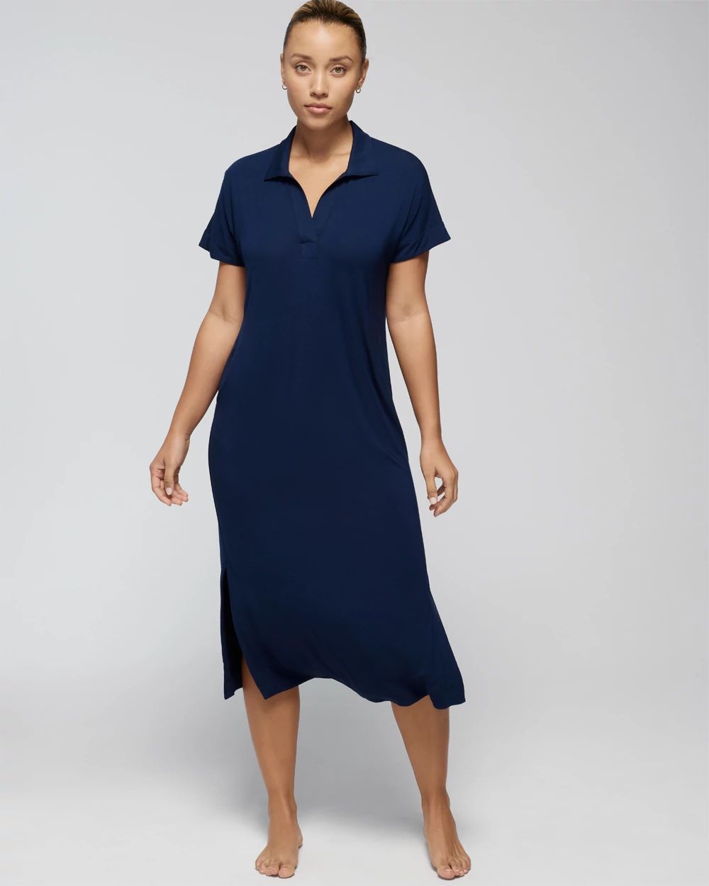Split-Neck Sleepshirt