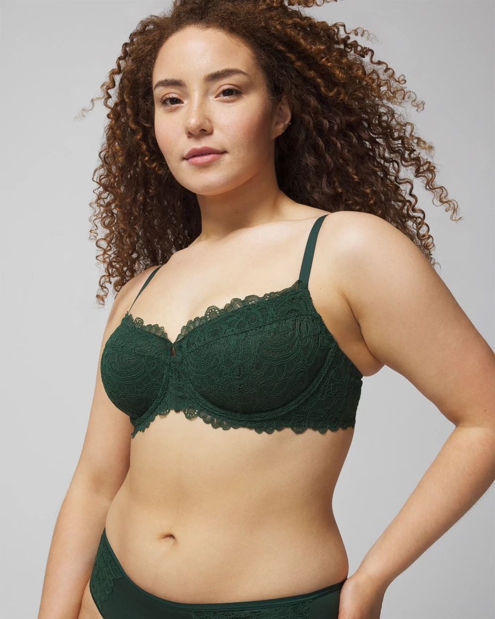 Soma Balconette Unlined Bra with Lace