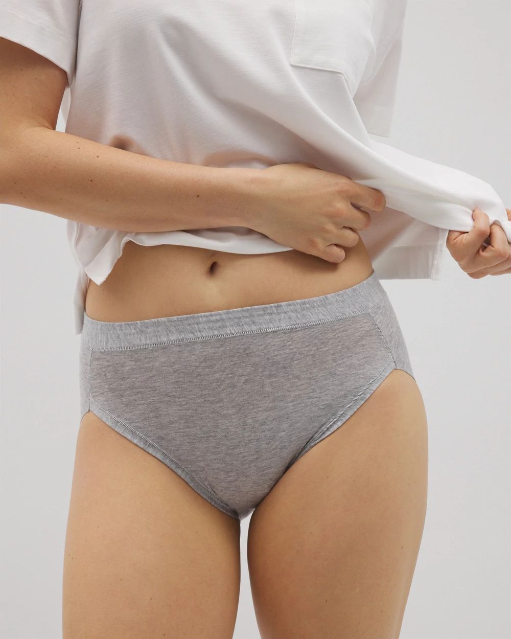 Cotton High-Leg Panty