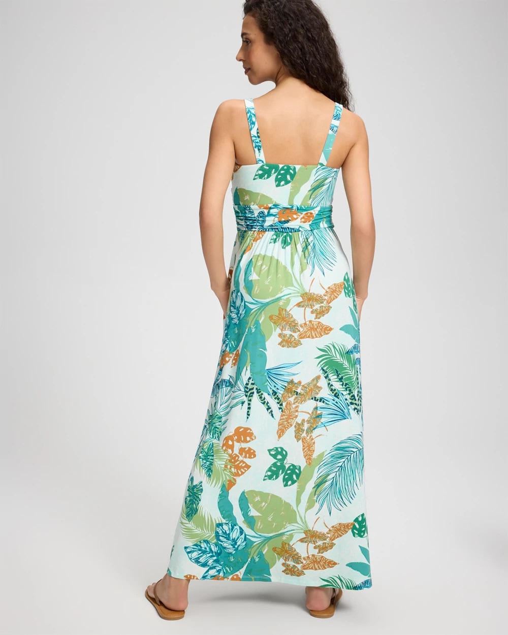 Twist Bodice Maxi Bra Dress