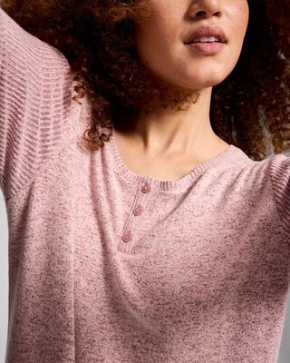 Relaxed Long-Sleeve Sleepshirt click to view larger image.