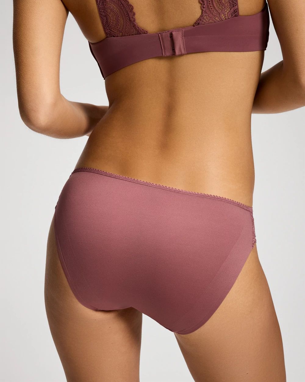 Bikini Panty with Lace click to view larger image.