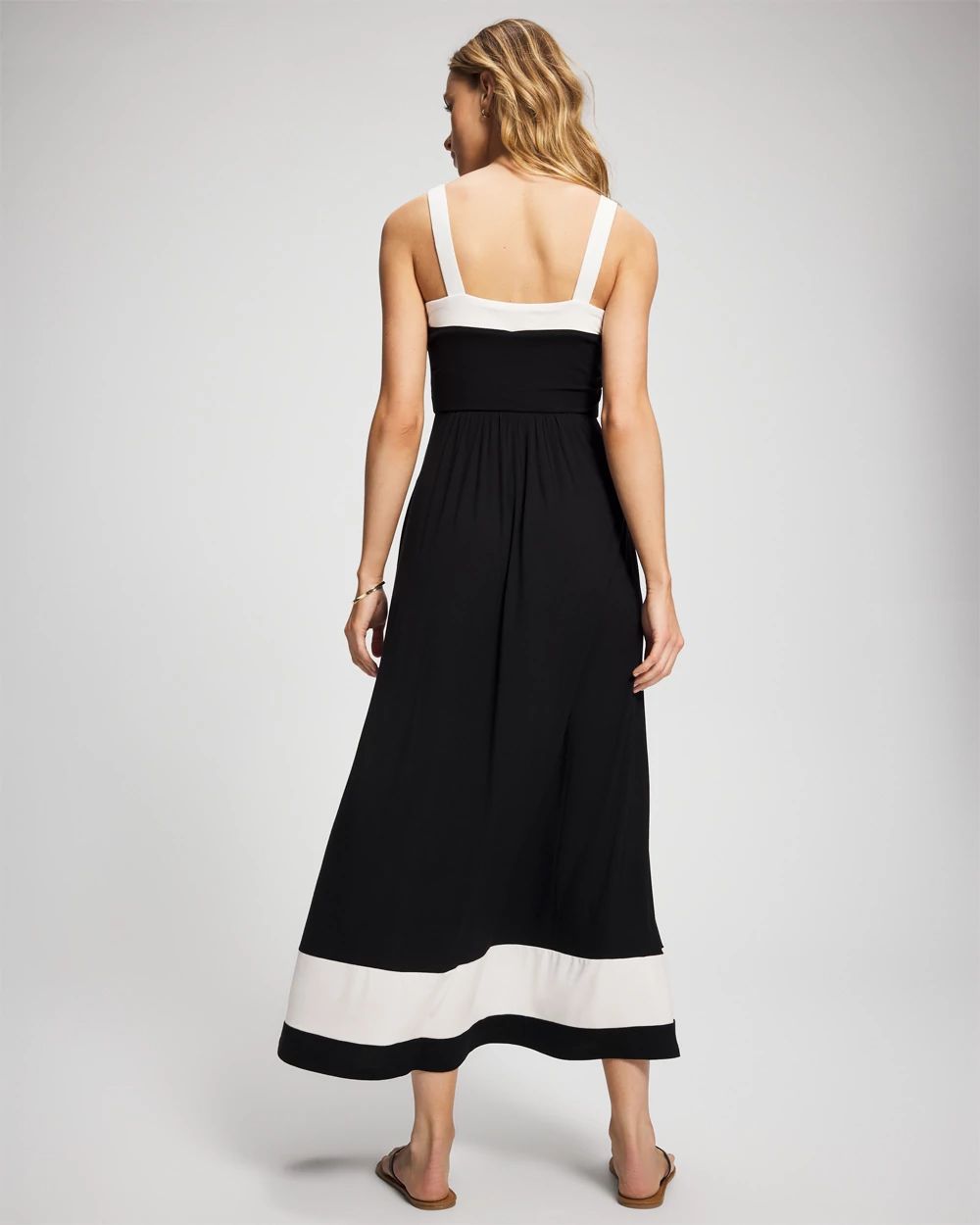 Colorblock Maxi Bra Dress click to view larger image.