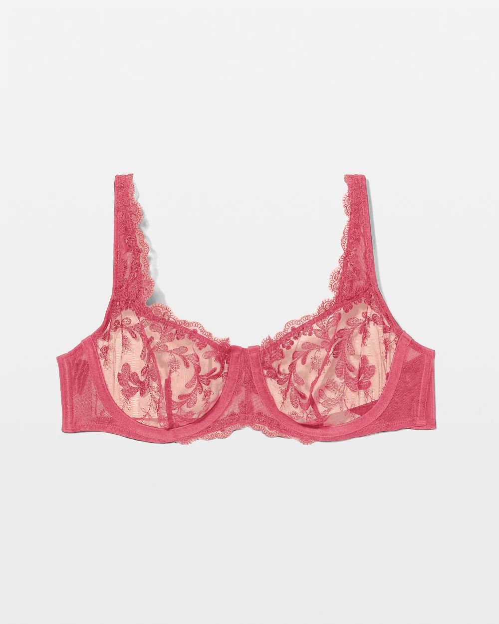 Sensuous Embroidery Balconette Bra click to view larger image.